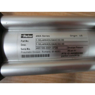 Parker 1.50J4MA3U24AC02.00 Cylinder 150J4MA3U24AC0200 - New No Box