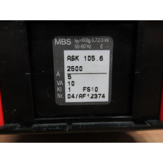 MBS ASK 105.6 Transformer - New No Box