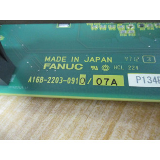 Fanuc A16B-2203-0910 Power Supply Rev.07A - Used