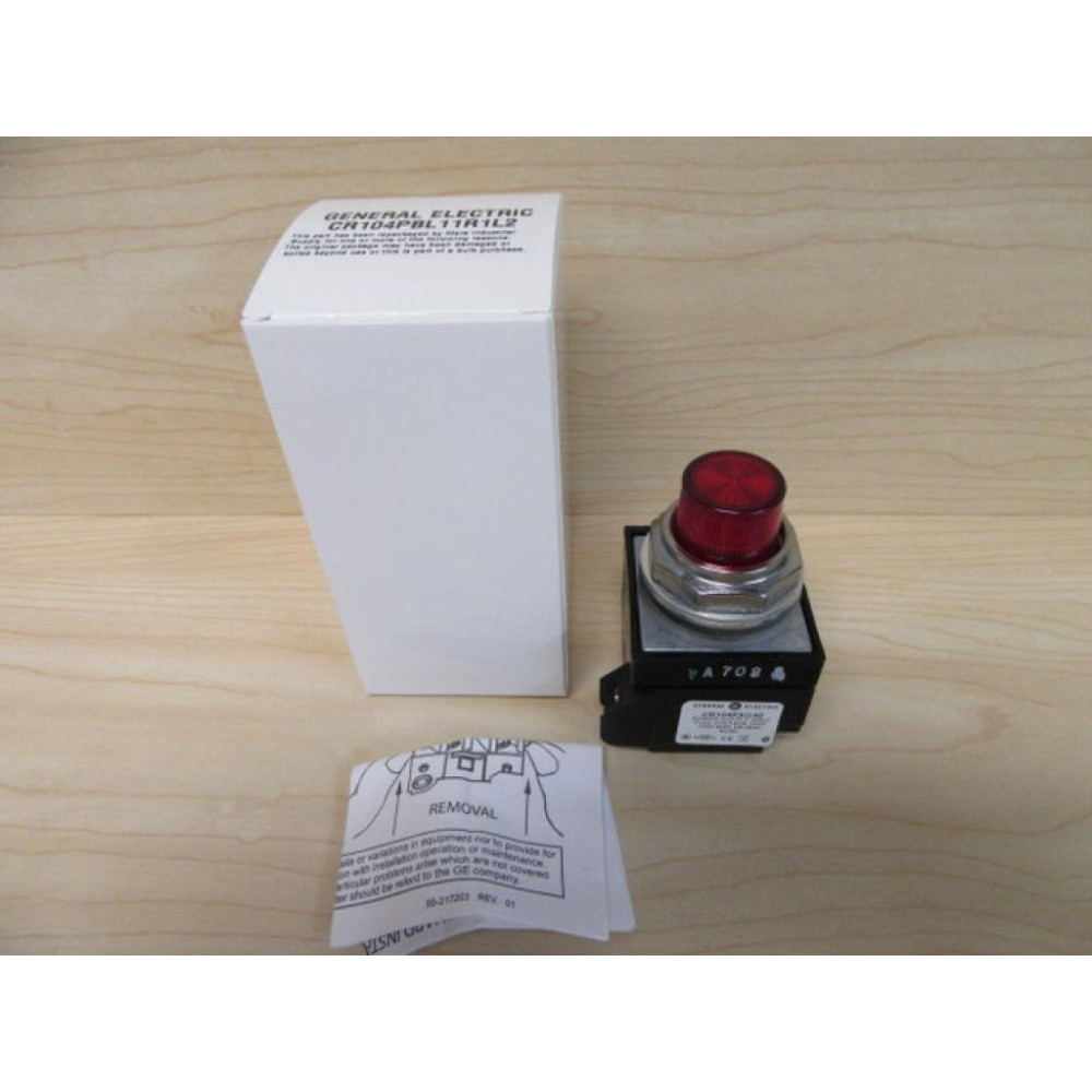 General Electric CR104PBL11R1L2 Push Button Switch