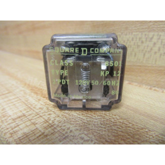 Square D 8501-KP12 120V Relay 8501-KP12-120V Series D - Used