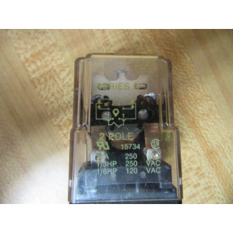 Square D 8501-KP12 120V Relay 8501-KP12-120V Series D - Used