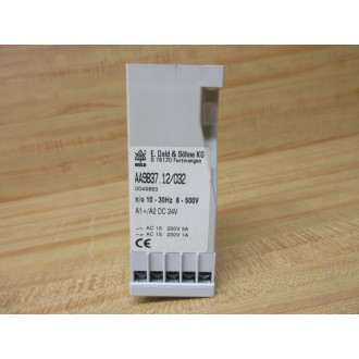 E. Dold & Sohne KG AA9837.12032-24VDC Frequency Relay AA98371203224VDC - Used