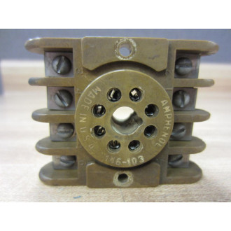 Amphenol 146-103 Relay Socket 146103 (Pack of 3) - Used