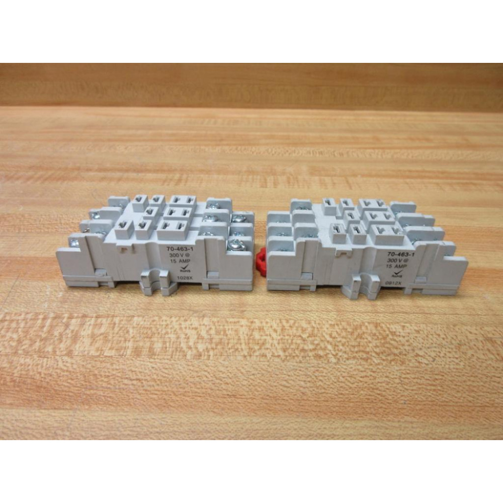 Magnecraft 70-463-1 Relay Socket  704631 (Pack of 2) - Used