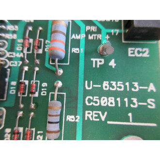 TW U-63513-A Circuit Board C508113-S - Used