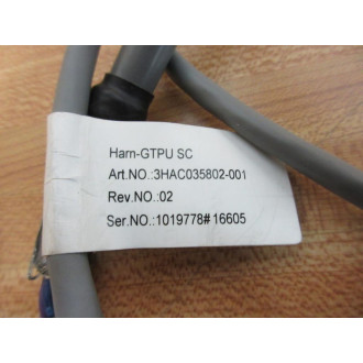 3HAC035802-001 Cable 3HAC035802001 - Used
