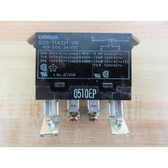 Omron G5D-11423T-US-24V DC Relay G5D-11423T-US-24VDC No Wires. - Used