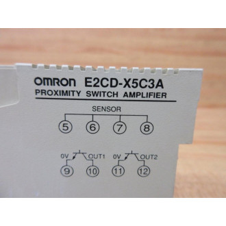 Omron E2CD-X5C3A Proximity Switch Amplifier E2CDX5C3A - Used