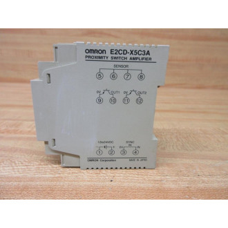 Omron E2CD-X5C3A Proximity Switch Amplifier E2CDX5C3A - Used