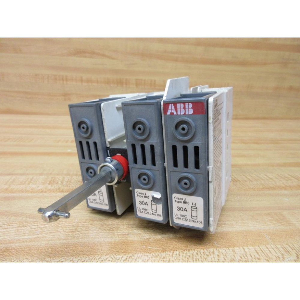 ABB OS 30FAJ12 General Purpose Switch OS30FAJ12 - Used