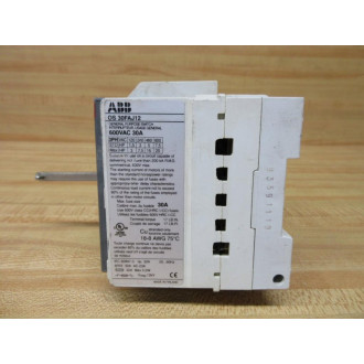 ABB OS 30FAJ12 General Purpose Switch OS30FAJ12 - Used