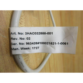 ABB 3HAC032585-001 Robot Cable 3HAC032585001 - Used