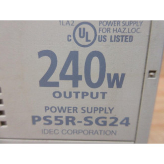 IDEC PS5R-SG24 Power Supply PS5RSG24 3.5 A - Used