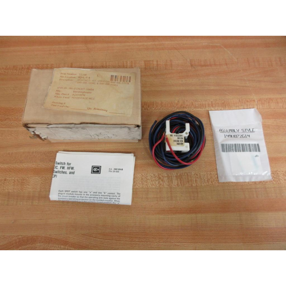 Westinghouse A2X1RPK Circuit Breaker Accessory