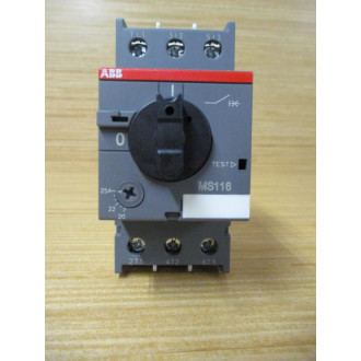 ABB MS116-25 Motor Protector Circuit Breaker 20-25 AMP - New No Box