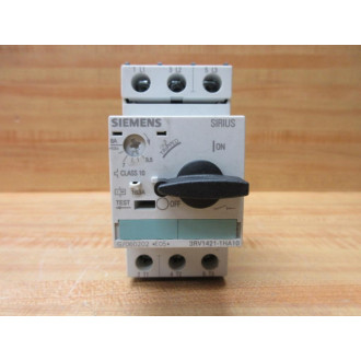 Siemens 3RV1421-1HA10 8A Circuit Breaker 3RV14211HA10 - Used