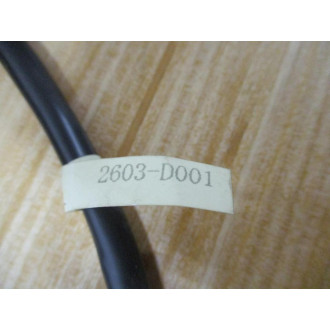 Fanuc A05B-2603-D001 Cable Assembly A05B2603D001 - Used