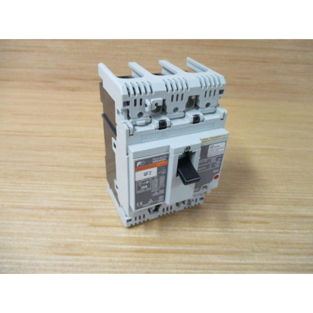Fuji Electric BW50RAGU-3P030 Circuit Breaker 30AMP - Used