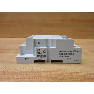 Automation Direct 784-4C-SKT-1 Relay Socket 7844CSKT1 - Used