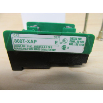 Allen Bradley 800T-XAP Contact Block 800TXAP Ser. E