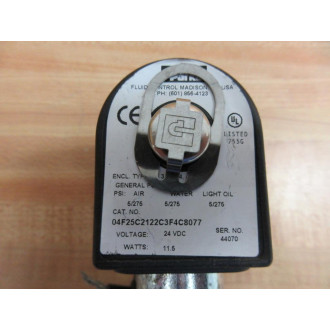 Parker 04F25C2122C3F4C8077 Solenoid Valve - New No Box