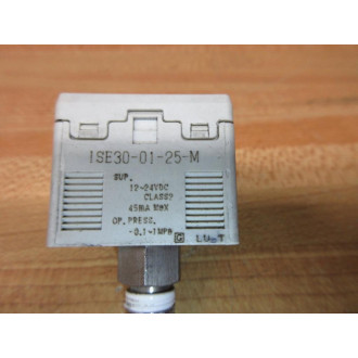 SMC ISE30-01-25-M Digital Pressure Switch ISE300125M - Used