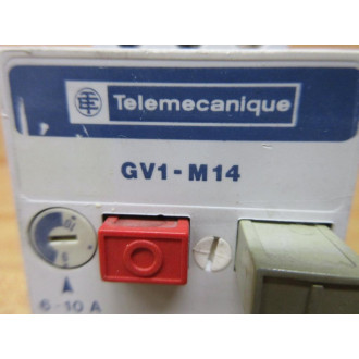 Telemecanique GV1-M14 Schneider Motor Protector GV1M14 Old Style - Used