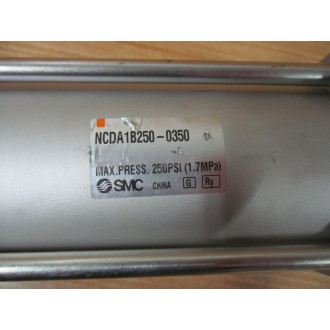 SMC NCDA1B250-0350 Cylinder NCDA1B2500350 - New No Box