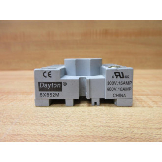 Dayton 5X852M Relay Socket (Pack of 5) - Used