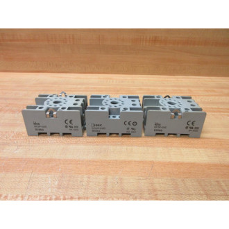 IDEC SR3P-05C Relay Socket SR3P05C (Pack of 3) - Used