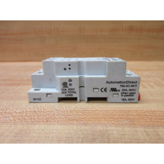 Automation Direct 782-2C-SKT Relay Socket 7822CSKT - Used