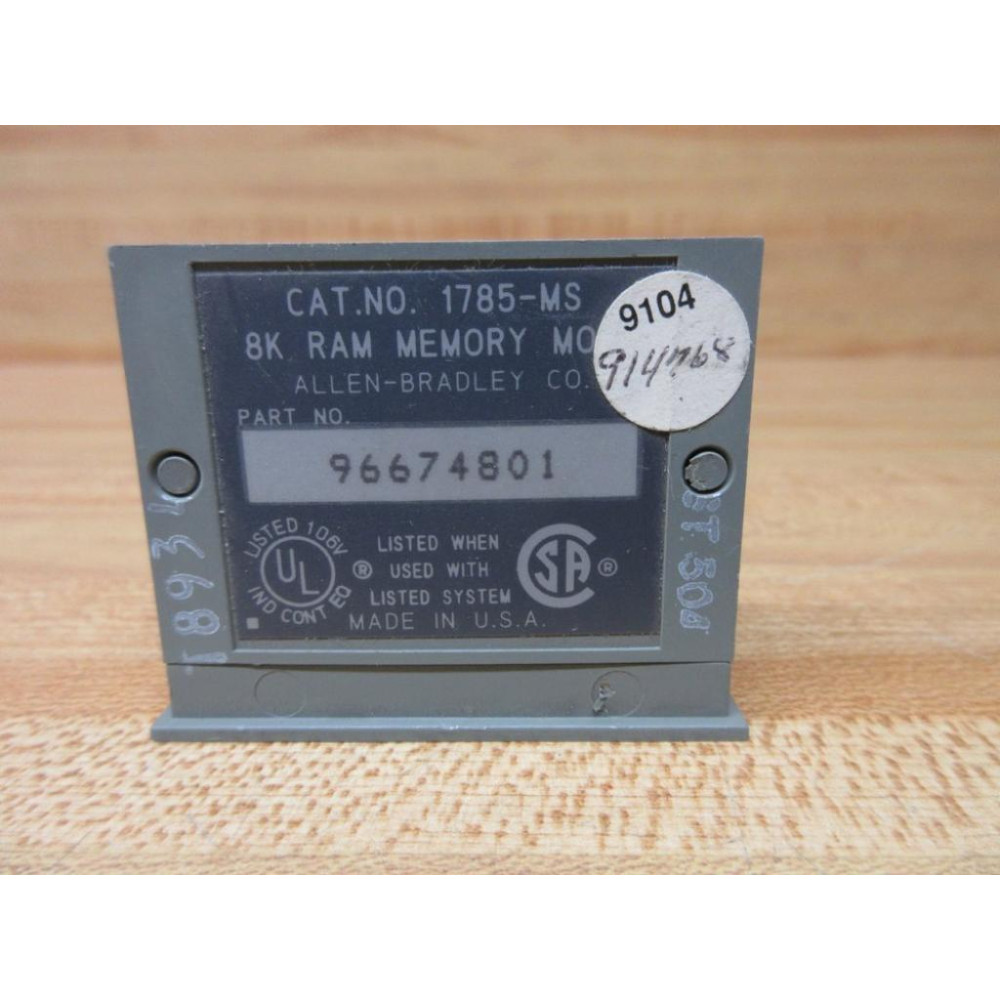 Allen Bradley 1785-MS Memory Module 96674801 - Used