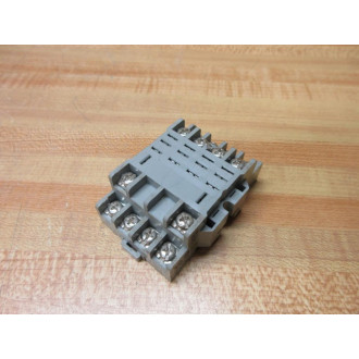 Square D 8501-NR34 Relay Socket 8501NR34 - Used