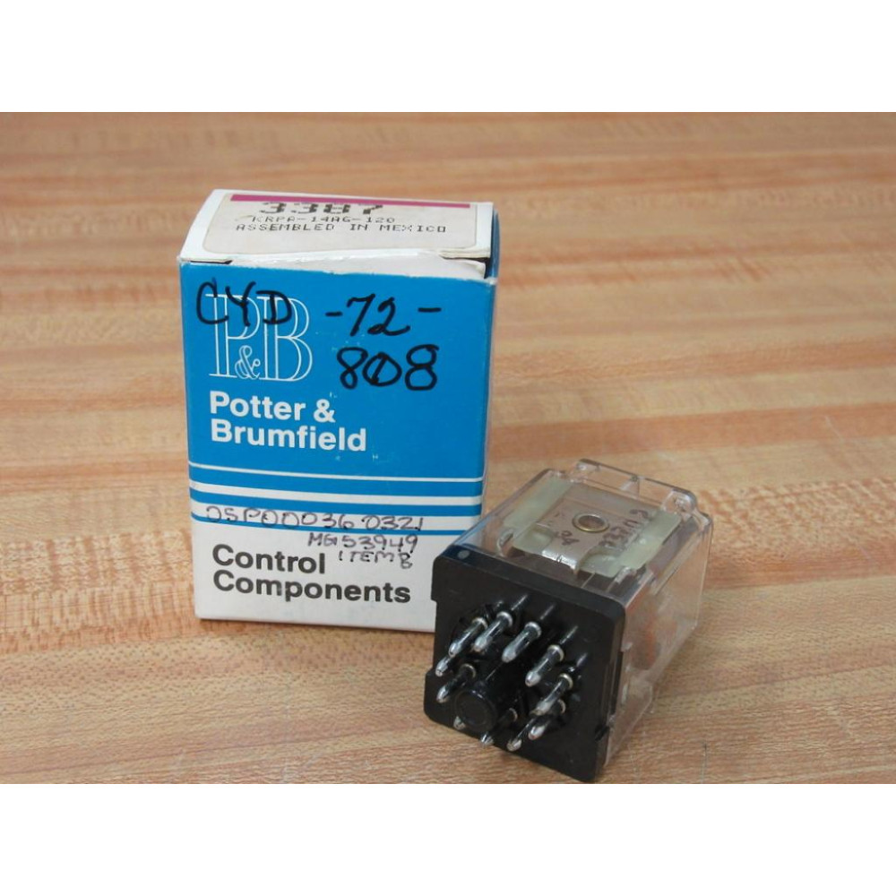 Potter & Brumfield KRPA-14AG Relay KRPA-14AG-120V