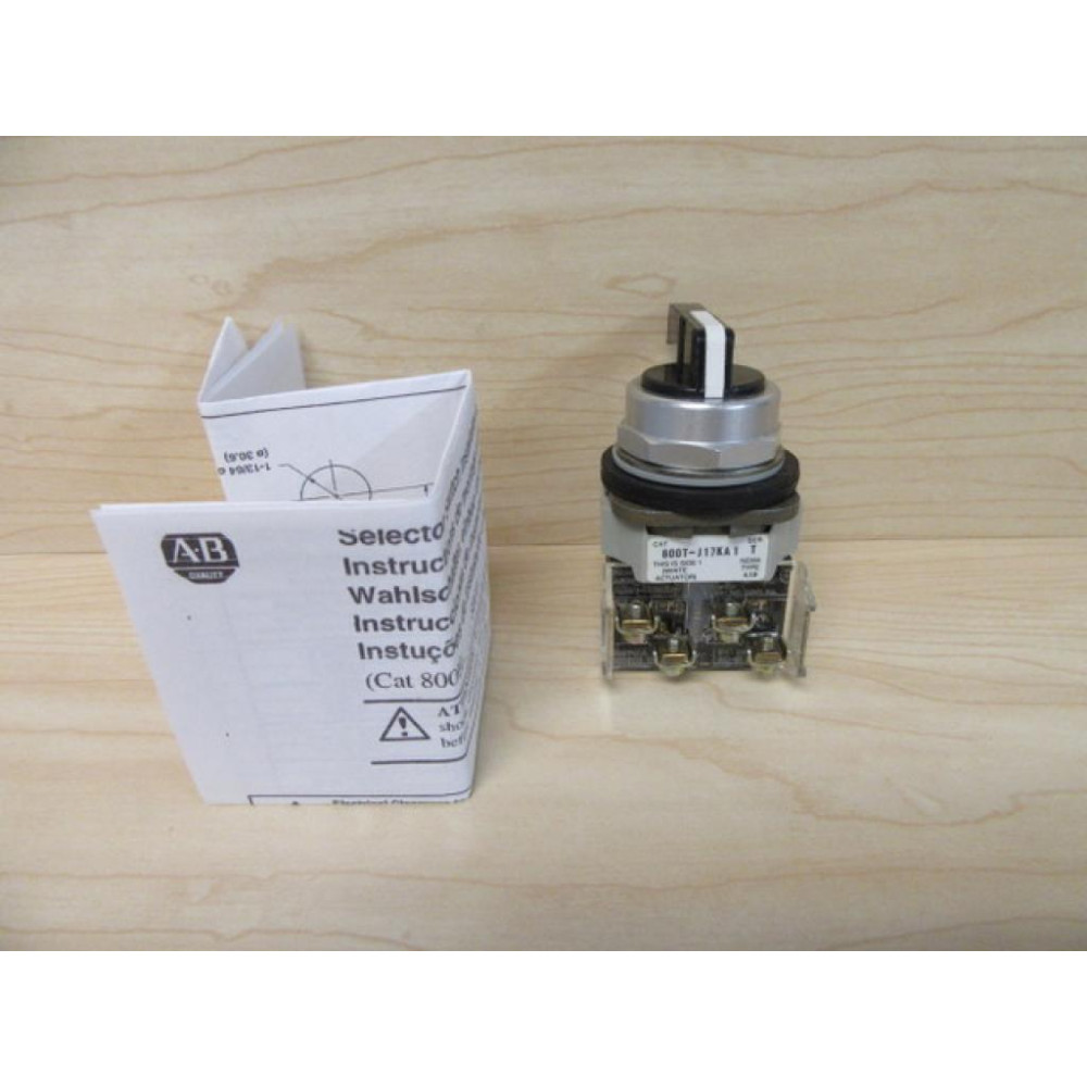 Allen Bradley 800T-J17KA1A Selector Switch - New No Box