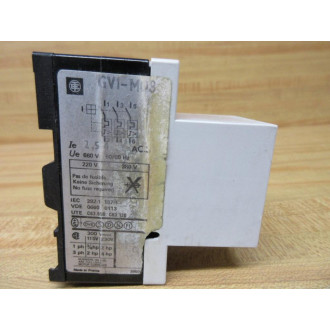 Telemecanique GV1-M08 Starter Motor Protector GV1M08 Old Style - Used