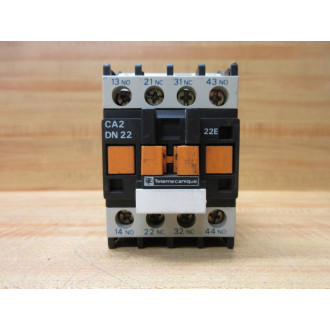 Telemecanique CA2DN22P7 Schneider Electric Control Relay - Used