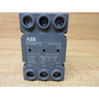 ABB OT40FT3 Interrupter Switch - New No Box