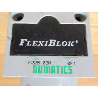 Numatics F22B-03M Pneumatic Particulate Filter F22B03M - Used