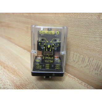 Square D 8501-KP12V24 G.P. Relay 48072 8501KP12V24 Series D - Used