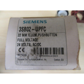 Siemens 3SB02-UPFC Push Button Switch