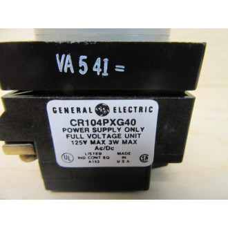 General Electric CR104PLG82R Pilot Light - Used