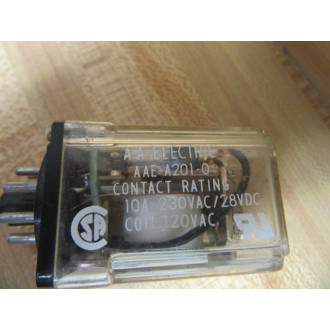 AA Electric AAE-A201-0 Relay AAEA2010 - Used