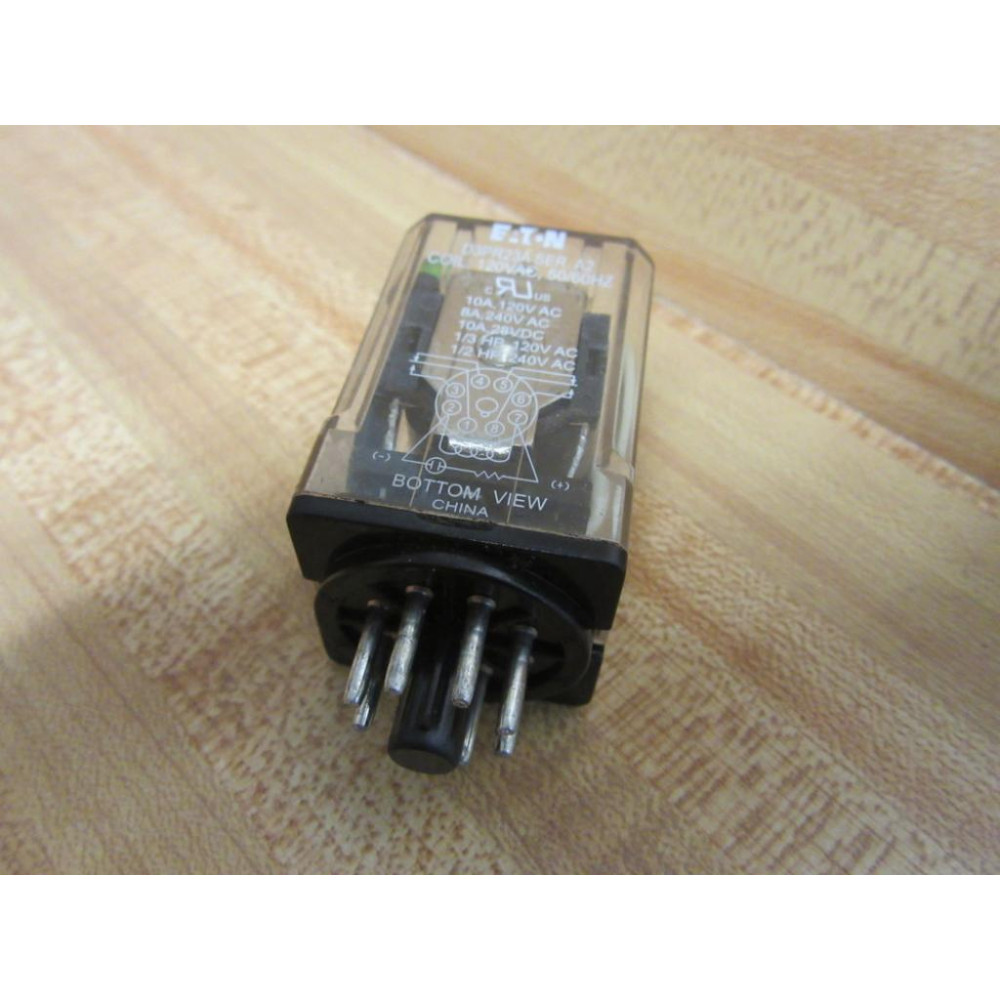 Eaton D3PR23A-120V AC Cutler Hammer Relay D3PR23A-120VAC - Used