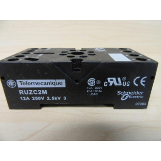 Schneider ElectricTelemecanique RUZC2M Relay Socket - New No Box
