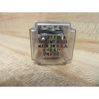 Potter & Brumfield KRP5D-24V DC Relay KRP5D-24VDC - Used