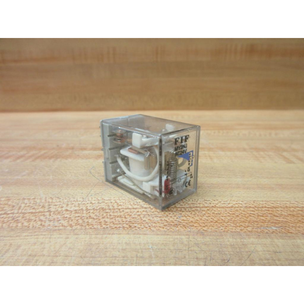 FIF MY2NJ-AC24V Relay MY2NJ-24V AC - Used