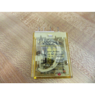 IDEC RY4S-UL-DC12V Relay RY4S-UL-12V DC Red LED 3A - New No Box