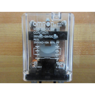 Omron MJN2CK-DC24 Relay MJN2CK-24V DC - Used